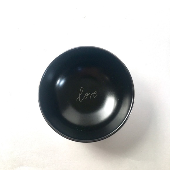 Love Black Jewelry Dish